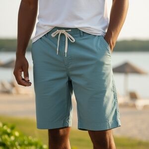 NWT Urban Outfitters Mens Teal Shorts Sz Sm